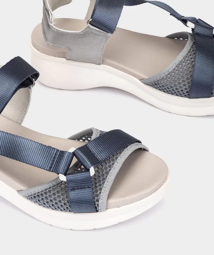 Pedro Miralles Flat Sandals CANDELEDA Basketina Jeans 8211 Woman Pedro Miralles Flat Sandals CANDELEDA Basketina Jeans 8211 Woman