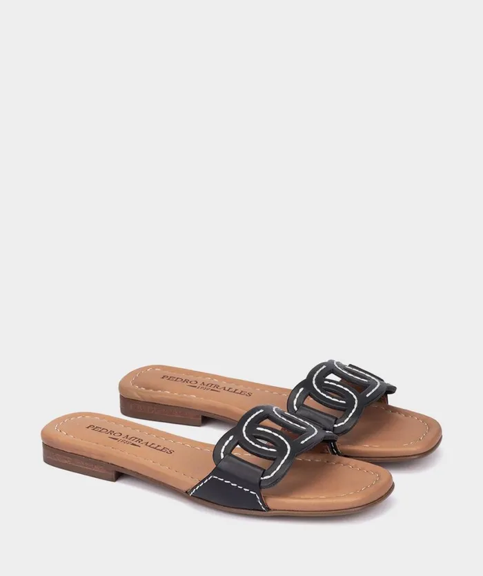 Pedro Miralles Flat Sandals DAIMIEL Vitello Marino 8211 Woman Pedro Miralles Flat Sandals DAIMIEL Vitello Marino 8211 Woman