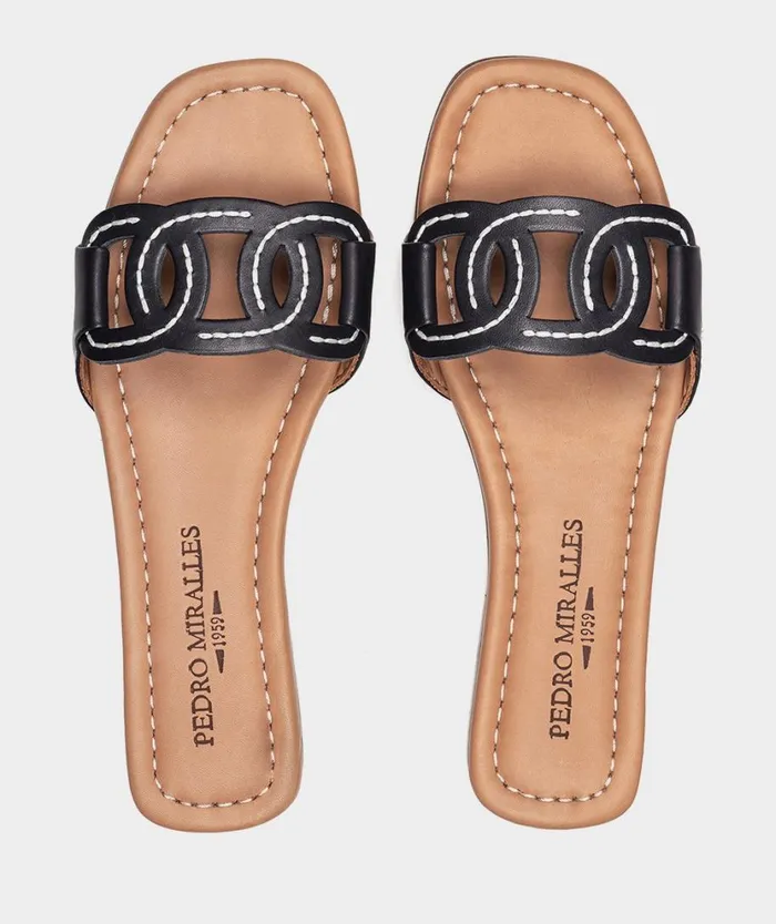 Pedro Miralles Flat Sandals DAIMIEL Vitello Marino 8211 Woman Pedro Miralles Flat Sandals DAIMIEL Vitello Marino 8211 Woman