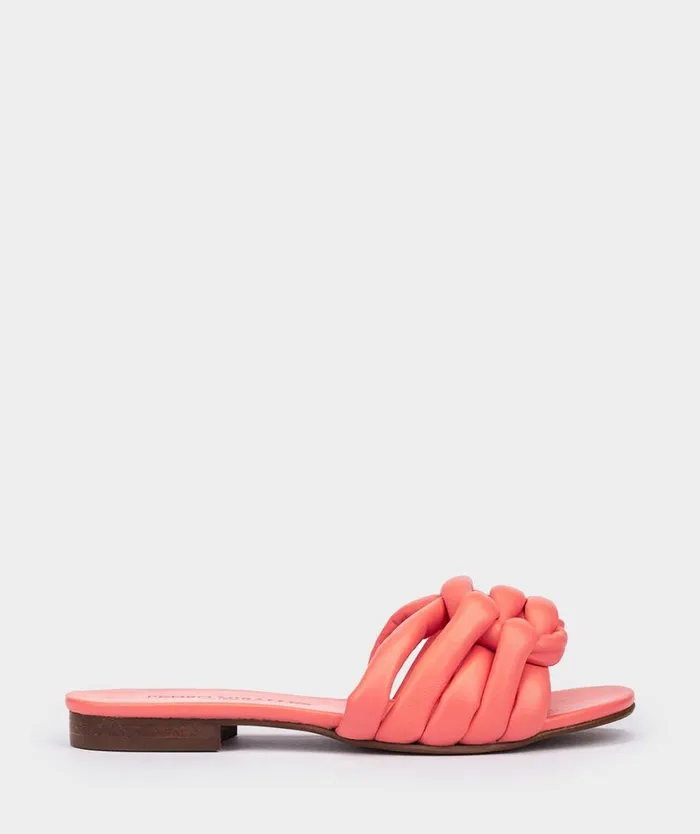 Pedro Miralles Flat Sandals HOUSTON Cloud Corallo 8211 Woman