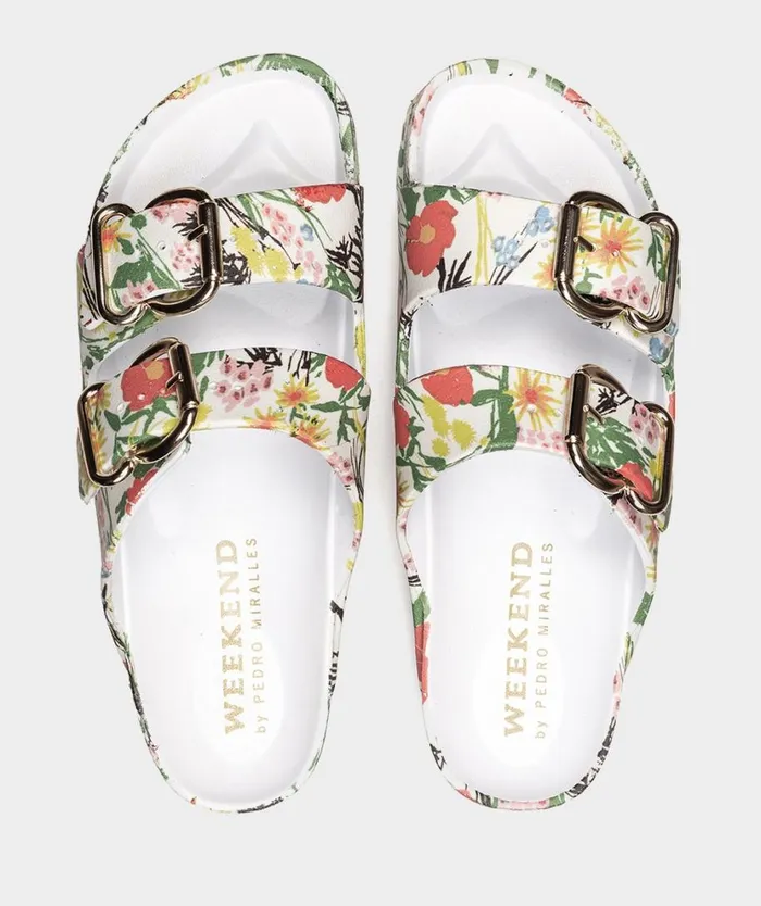 Pedro Miralles Flat Sandals IBIZA Bio Flores 8211 Woman Pedro Miralles Flat Sandals IBIZA Bio Flores 8211 Woman