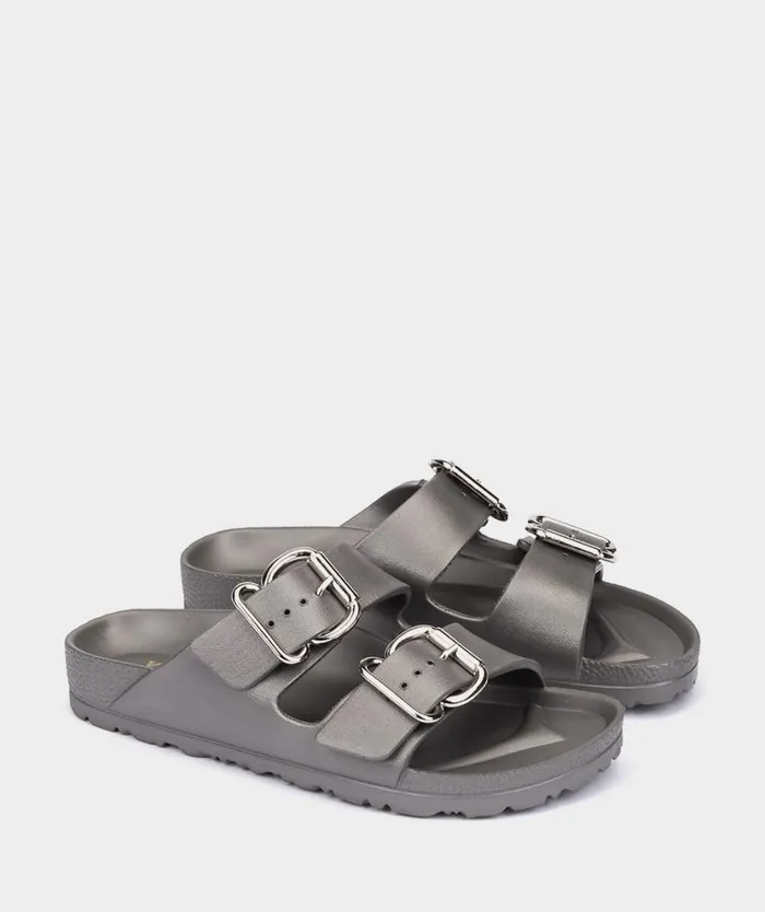 Pedro Miralles Flat Sandals IBIZA Bio Plomo 8211 Woman Pedro Miralles Flat Sandals IBIZA Bio Plomo 8211 Woman