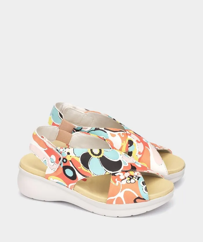 Pedro Miralles Flat Sandals ILLORA Estudio Corallo 8211 Woman Pedro Miralles Flat Sandals ILLORA Estudio Corallo 8211 Woman