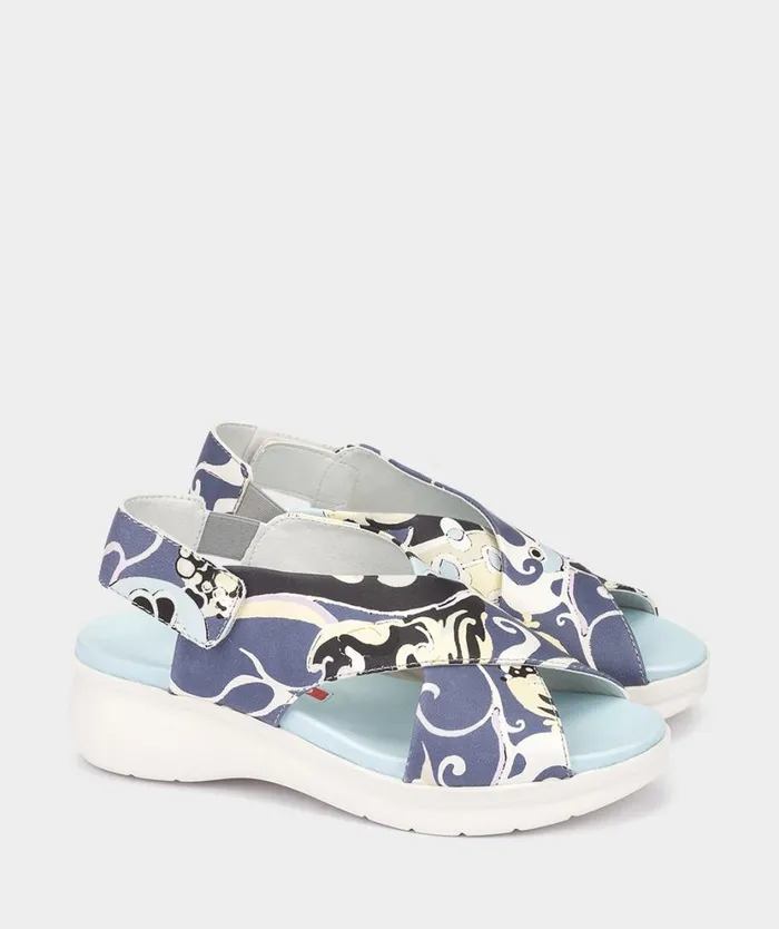 Pedro Miralles Flat Sandals ILLORA Estudio Sky 8211 Woman Pedro Miralles Flat Sandals ILLORA Estudio Sky 8211 Woman