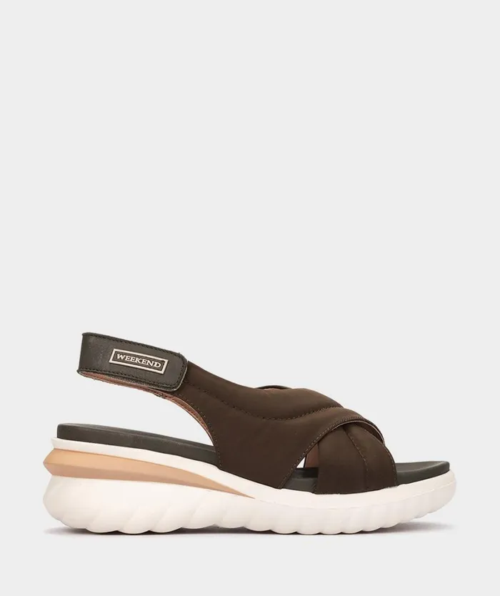 Pedro Miralles Flat Sandals JENA Camping Militare 8211 Woman