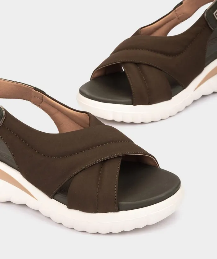 Pedro Miralles Flat Sandals JENA Camping Militare 8211 Woman Pedro Miralles Flat Sandals JENA Camping Militare 8211 Woman