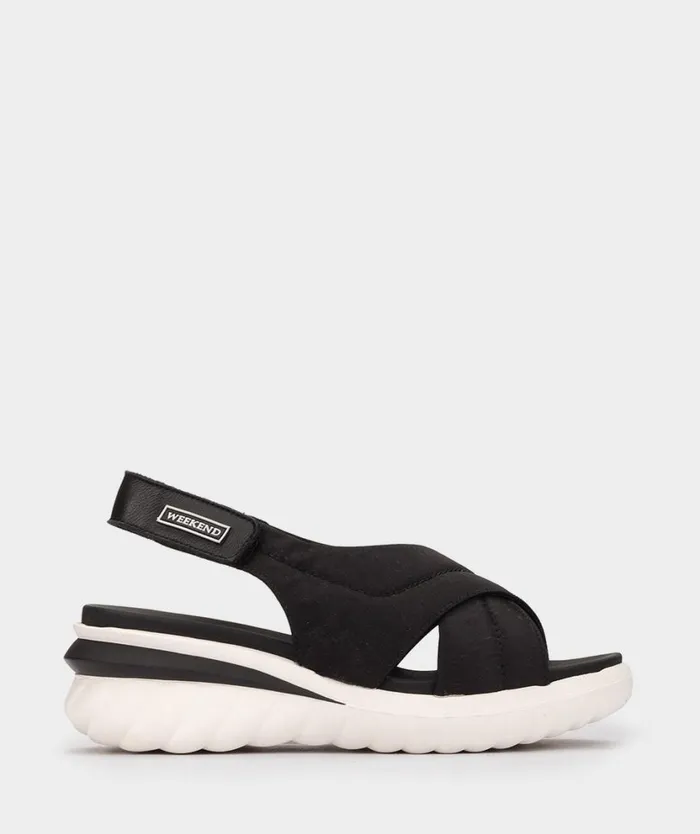 Pedro Miralles Flat Sandals JENA Camping Negro 8211 Woman Pedro Miralles Flat Sandals JENA Camping Negro 8211 Woman
