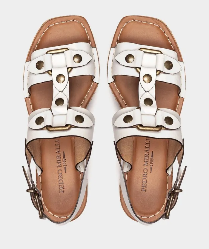 Pedro Miralles Flat Sandals LIMA Vitello Off 8211 Woman Pedro Miralles Flat Sandals LIMA Vitello Off 8211 Woman