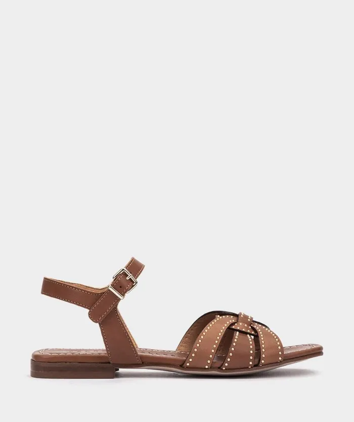Pedro Miralles Flat Sandals LIRIA Alfa Tabac 8211 Woman Pedro Miralles Flat Sandals LIRIA Alfa Tabac 8211 Woman