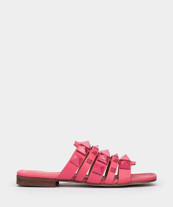 Pedro Miralles Flat Sandals MADISON Natur Fragola 8211 Woman