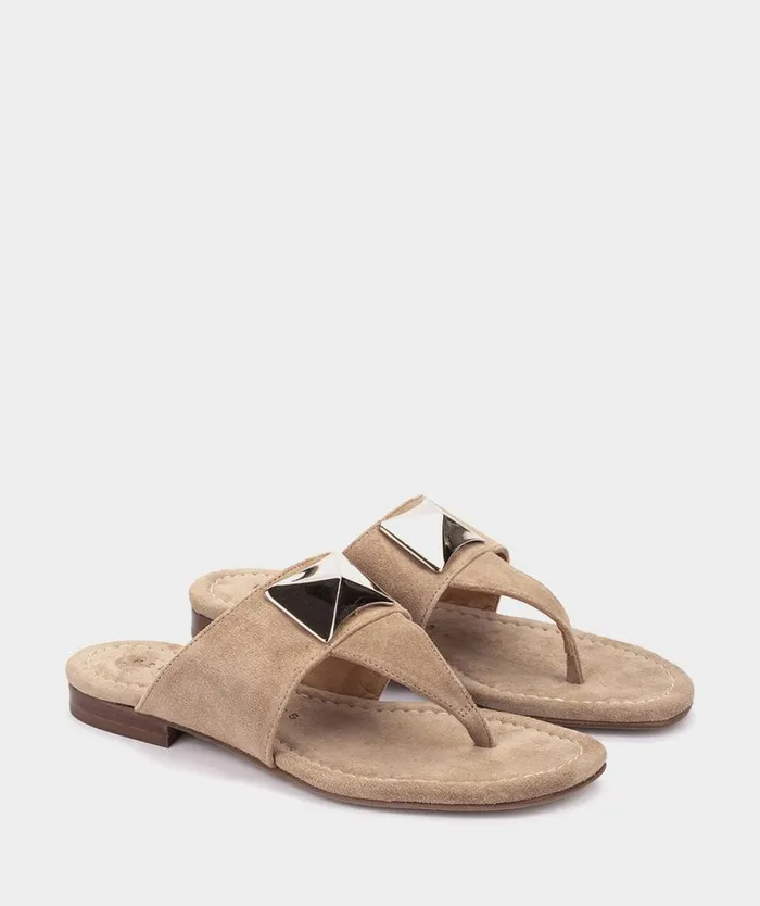 Pedro Miralles Flat Sandals TEIDE Velour Bambi 8211 Woman Pedro Miralles Flat Sandals TEIDE Velour Bambi 8211 Woman