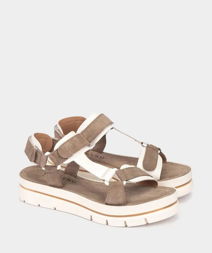 Pedro Miralles Flat Sandals TRENTON Velour Dessert 8211 Woman Pedro Miralles Flat Sandals TRENTON Velour Dessert 8211 Woman