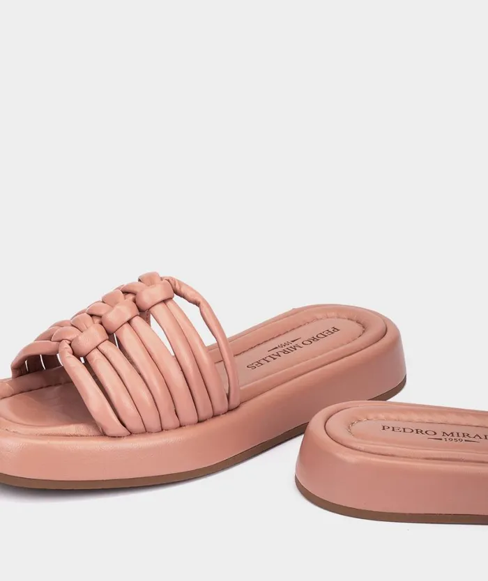 Pedro Miralles Flat Sandals TRIVOR Cloud Fard 8211 Woman Pedro Miralles Flat Sandals TRIVOR Cloud Fard 8211 Woman