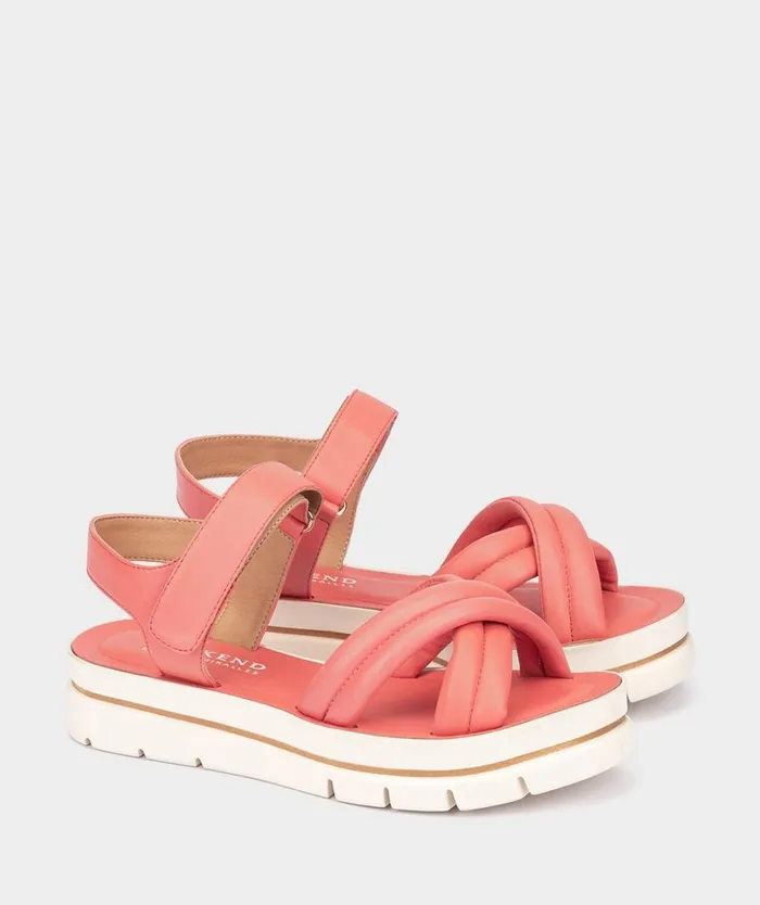Pedro Miralles Flat Sandals VIANA Cloud Corallo 8211 Woman Pedro Miralles Flat Sandals VIANA Cloud Corallo 8211 Woman