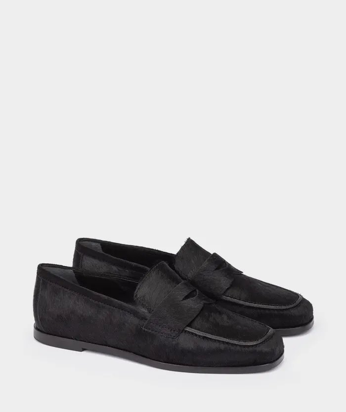 Pedro Miralles Flat Shoes CASPIO Pony Negro 8211 Woman Pedro Miralles Flat Shoes CASPIO Pony Negro 8211 Woman