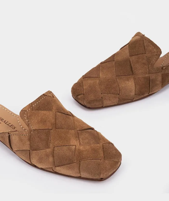 Pedro Miralles Flat Shoes CORIA Velour Cuoio 8211 Woman Pedro Miralles Flat Shoes CORIA Velour Cuoio 8211 Woman