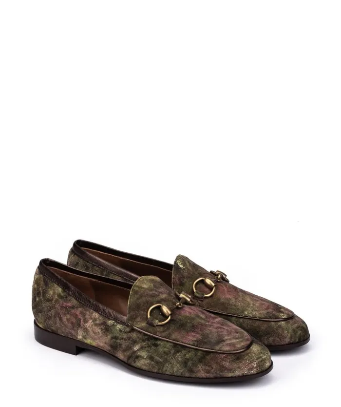 Pedro Miralles Flat Shoes DOLNY Velutto Antik Green 8211 Woman Pedro Miralles Flat Shoes DOLNY Velutto Antik Green 8211 Woman