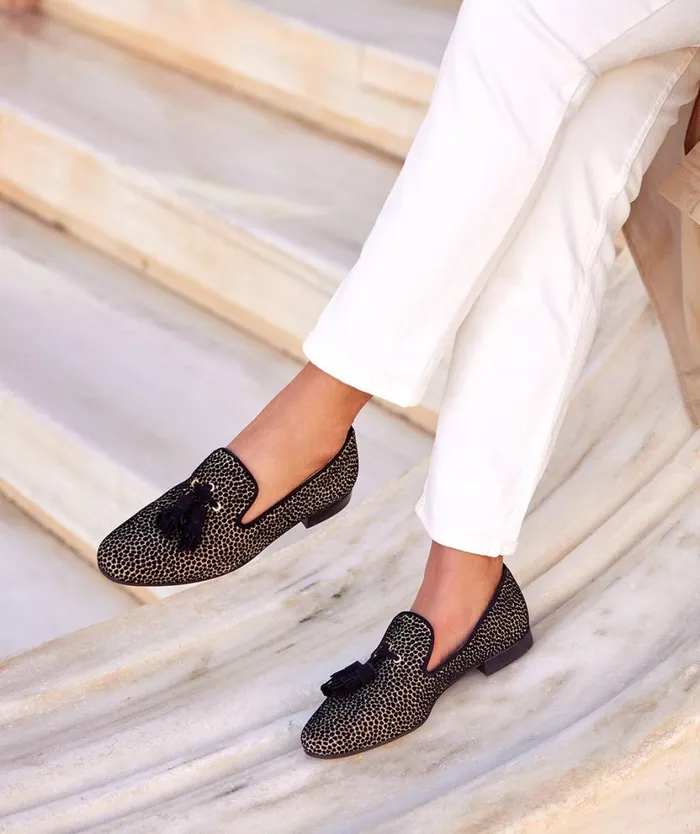 Pedro Miralles Flat Shoes ETOSHA Girafina Arena 8211 Woman