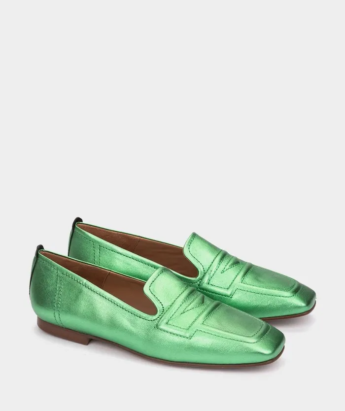 Pedro Miralles Flat Shoes GINZA Napa Metal Agata 8211 Woman Pedro Miralles Flat Shoes GINZA Napa Metal Agata 8211 Woman