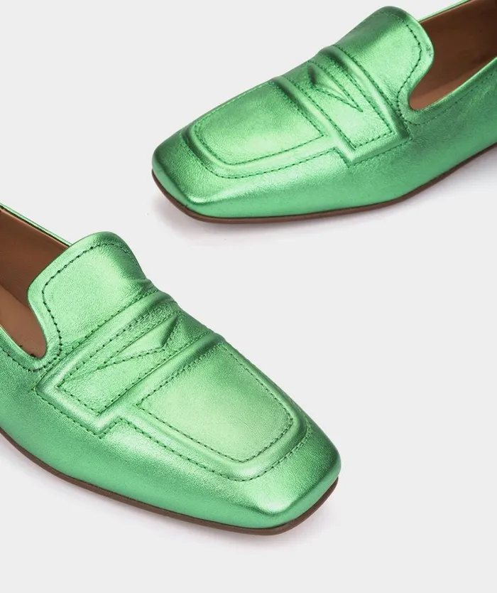 Pedro Miralles Flat Shoes GINZA Napa Metal Agata 8211 Woman Pedro Miralles Flat Shoes GINZA Napa Metal Agata 8211 Woman