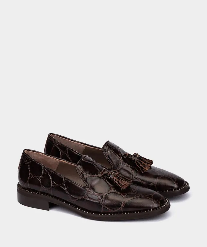 Pedro Miralles Flat Shoes HAVANA Super Coco Moro 8211 Woman Pedro Miralles Flat Shoes HAVANA Super Coco Moro 8211 Woman