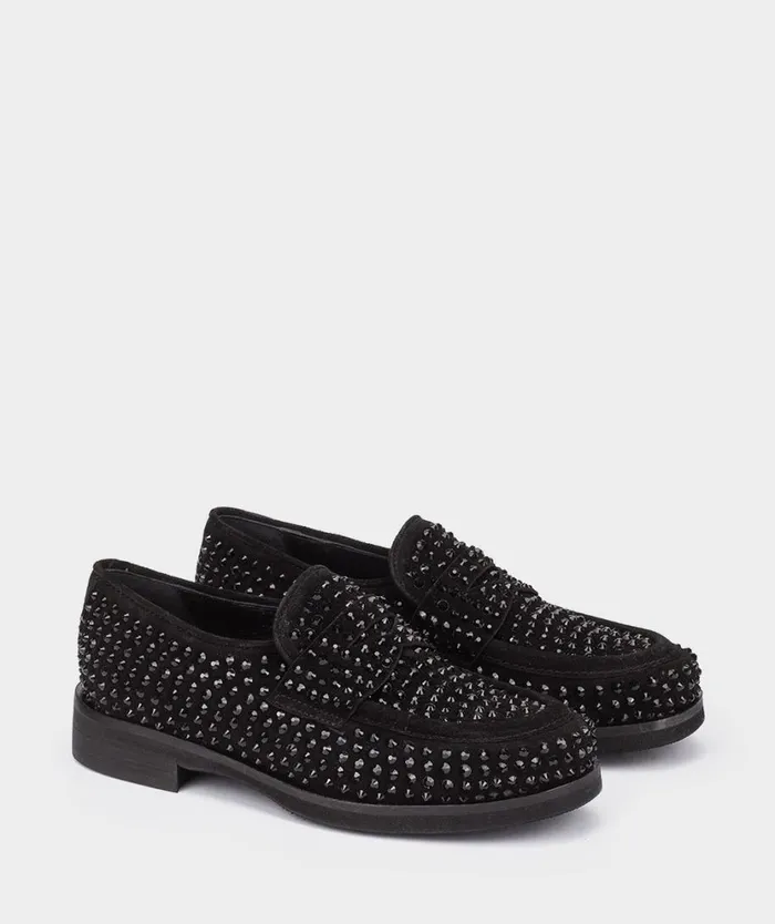 Pedro Miralles Flat Shoes ISLANDIA Velour Negro 8211 Woman Pedro Miralles Flat Shoes ISLANDIA Velour Negro 8211 Woman