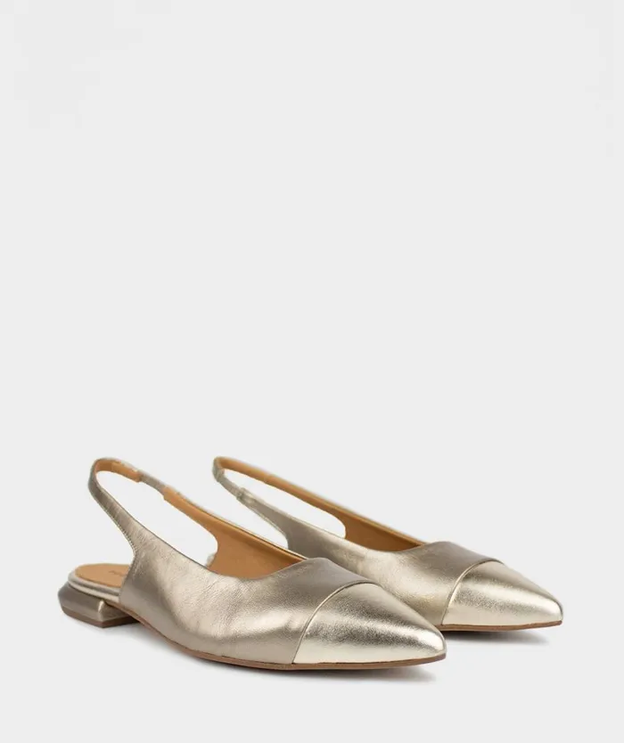Pedro Miralles Flat Shoes LUENA Napa Metal Humo 8211 Woman Pedro Miralles Flat Shoes LUENA Napa Metal Humo 8211 Woman