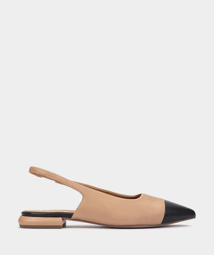Pedro Miralles Flat Shoes LUENA Natur Camel 8211 Woman