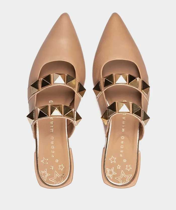Pedro Miralles Flat Shoes MALI Natur Camel 8211 Woman Pedro Miralles Flat Shoes MALI Natur Camel 8211 Woman