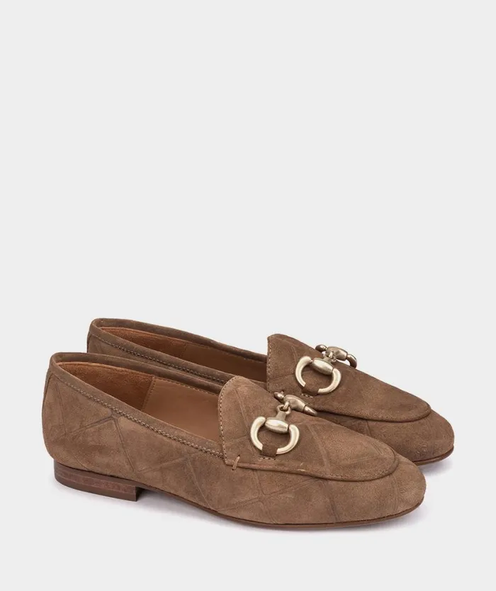 Pedro Miralles Flat Shoes NORWICH Velour Cuoio 8211 Woman Pedro Miralles Flat Shoes NORWICH Velour Cuoio 8211 Woman