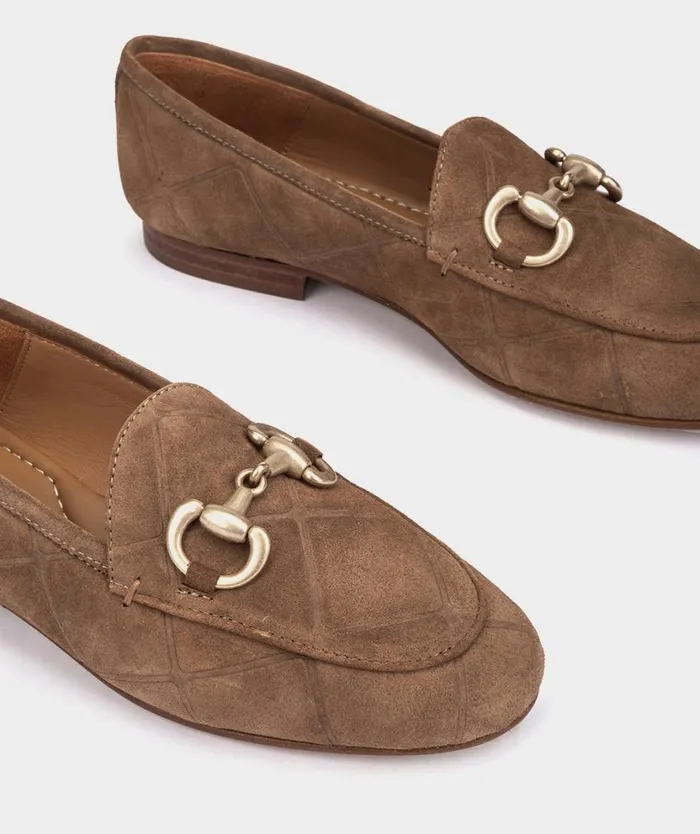 Pedro Miralles Flat Shoes NORWICH Velour Cuoio 8211 Woman Pedro Miralles Flat Shoes NORWICH Velour Cuoio 8211 Woman