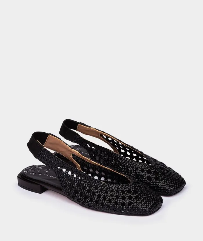 Pedro Miralles Flat Shoes OLIMPIA Trenza Negro 8211 Woman Pedro Miralles Flat Shoes OLIMPIA Trenza Negro 8211 Woman