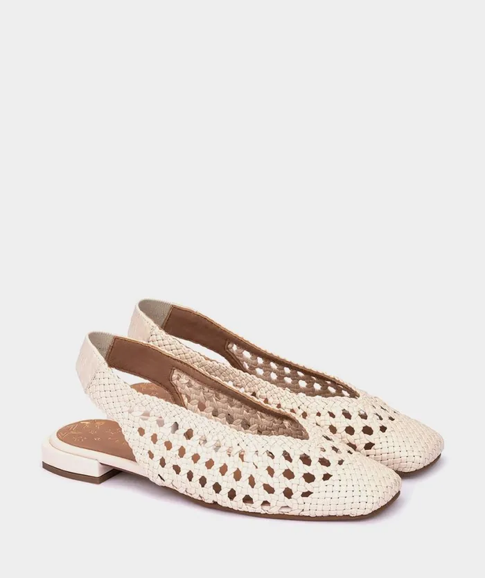 Pedro Miralles Flat Shoes OLIMPIA Trenza Off 8211 Woman Pedro Miralles Flat Shoes OLIMPIA Trenza Off 8211 Woman