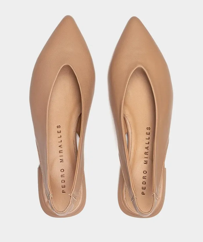 Pedro Miralles Flat Shoes PALMA Natur Camel 8211 Woman Pedro Miralles Flat Shoes PALMA Natur Camel 8211 Woman
