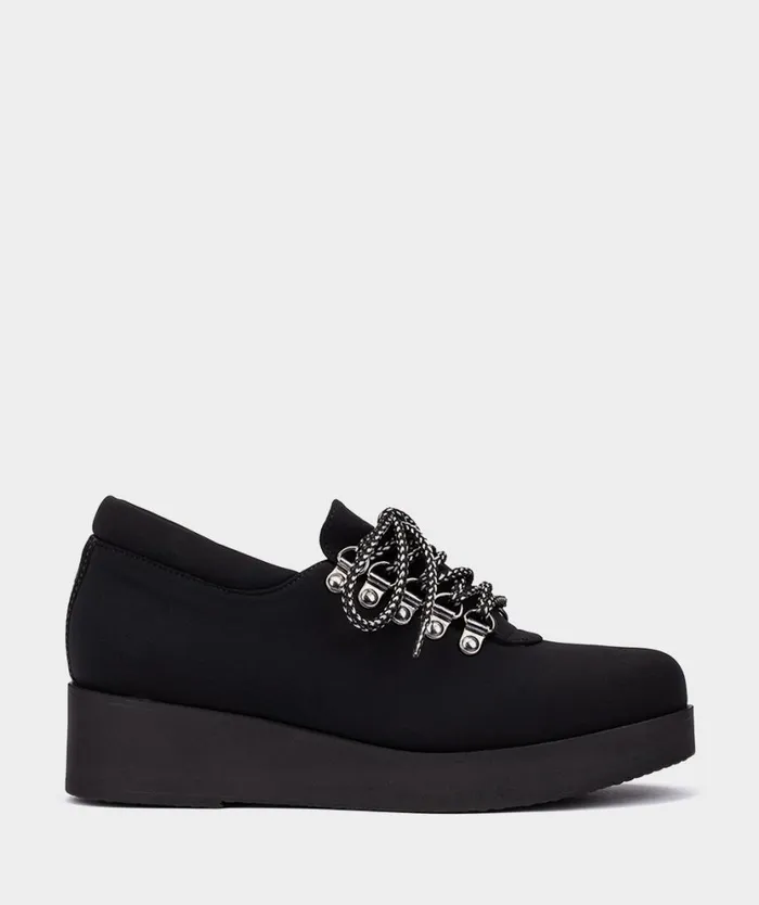 Pedro Miralles Flat Shoes RIN Amstel Negro 8211 Woman