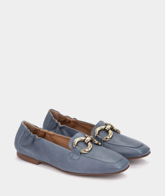 Pedro Miralles Flat Shoes SEVILLA Natur Denim 8211 Woman Pedro Miralles Flat Shoes SEVILLA Natur Denim 8211 Woman