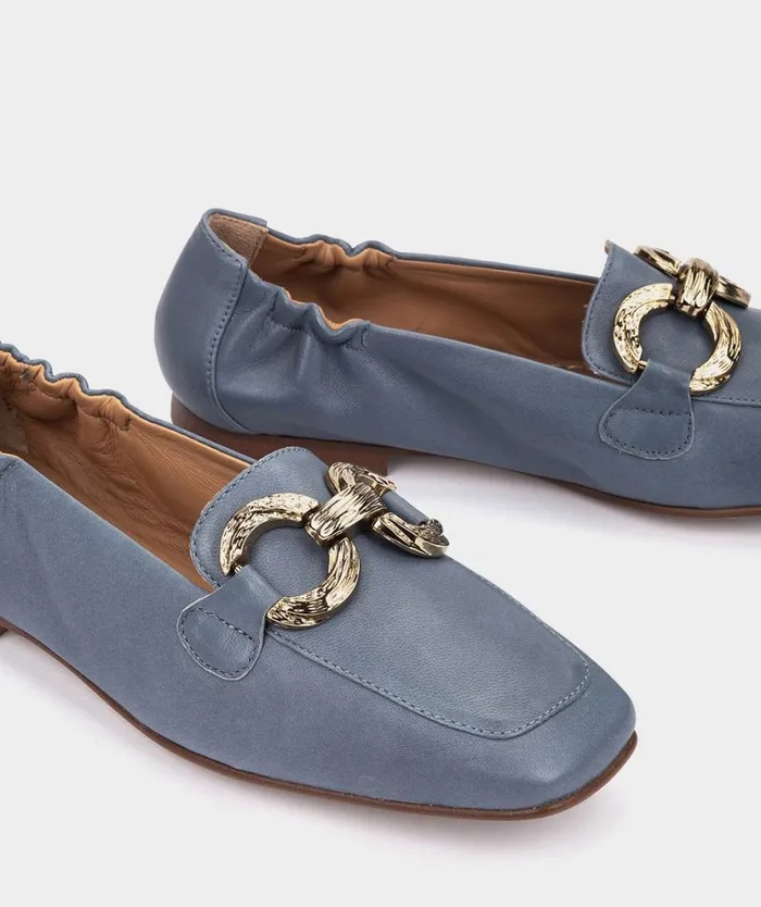 Pedro Miralles Flat Shoes SEVILLA Natur Denim 8211 Woman Pedro Miralles Flat Shoes SEVILLA Natur Denim 8211 Woman