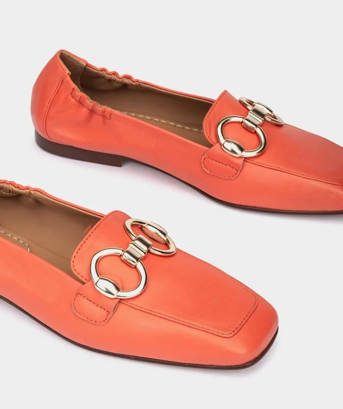 Pedro Miralles Flat Shoes SEVILLA Natur Orange 8211 Woman Pedro Miralles Flat Shoes SEVILLA Natur Orange 8211 Woman
