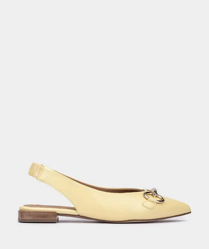 Pedro Miralles Flat Shoes SORIA Natur Ocre 8211 Woman