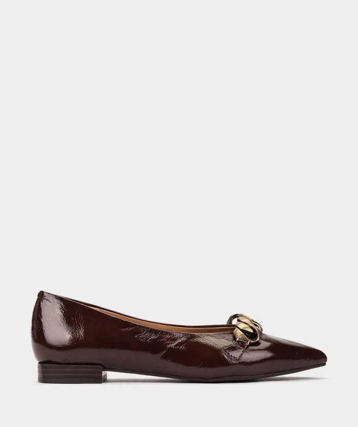 Pedro Miralles Flat Shoes TALLN Athenas Castagna 8211 Woman