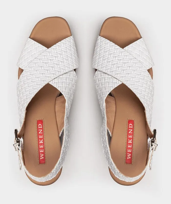 Pedro Miralles Heeled Sandals ACAPONETA Twist Blanco 8211 Woman Pedro Miralles Heeled Sandals ACAPONETA Twist Blanco 8211 Woman