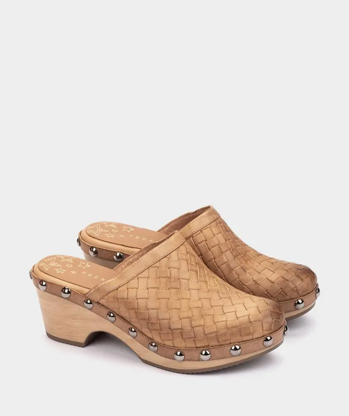 Pedro Miralles Heeled Sandals ADANA Alfa Trenza Camel 8211 Woman Pedro Miralles Heeled Sandals ADANA Alfa Trenza Camel 8211 Woman