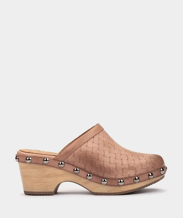 Pedro Miralles Heeled Sandals ADANA Alfa Trenza Rosette 8211 Woman