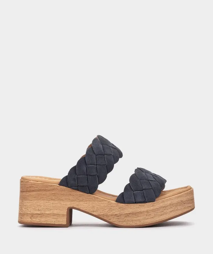 Pedro Miralles Heeled Sandals ALABAMA Velour Kiel 8211 Woman