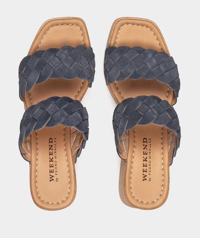 Pedro Miralles Heeled Sandals ALABAMA Velour Kiel 8211 Woman Pedro Miralles Heeled Sandals ALABAMA Velour Kiel 8211 Woman