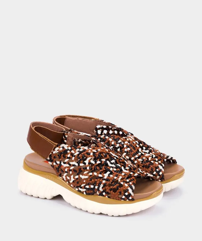 Pedro Miralles Heeled Sandals ALBIR Trenzado Multi Cueros 8211 Woman Pedro Miralles Heeled Sandals ALBIR Trenzado Multi Cueros 8211 Woman