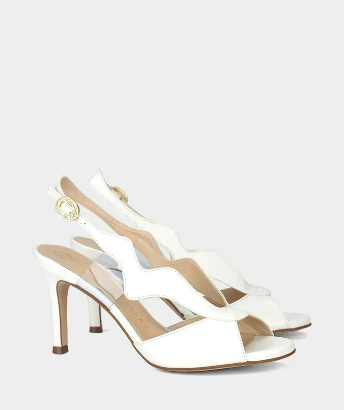 Pedro Miralles Heeled Sandals ALTEA Nacarado Perla 8211 Woman Pedro Miralles Heeled Sandals ALTEA Nacarado Perla 8211 Woman