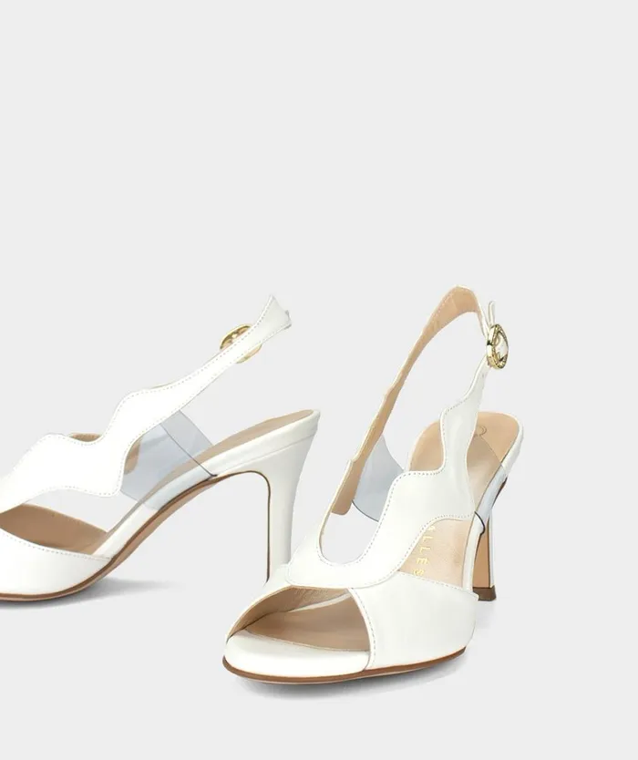 Pedro Miralles Heeled Sandals ALTEA Nacarado Perla 8211 Woman Pedro Miralles Heeled Sandals ALTEA Nacarado Perla 8211 Woman