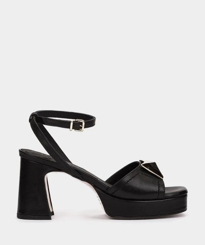 Pedro Miralles Heeled Sandals ALVOR Alfa Negro 8211 Woman