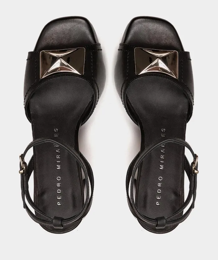 Pedro Miralles Heeled Sandals ALVOR Alfa Negro 8211 Woman Pedro Miralles Heeled Sandals ALVOR Alfa Negro 8211 Woman